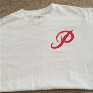 White Primitive Tee